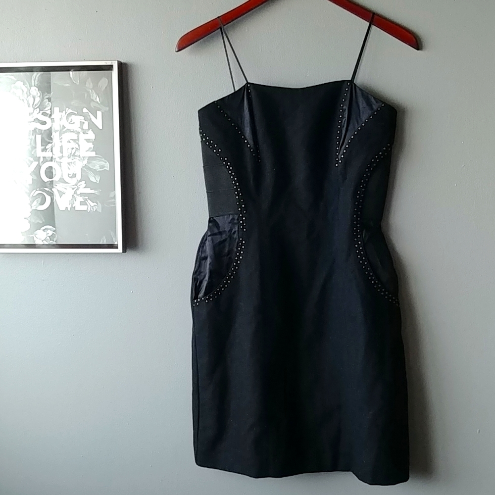 Hype black mini dress Size 4